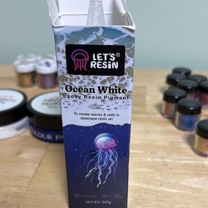 Ocean White Epoxy Resin Pigment